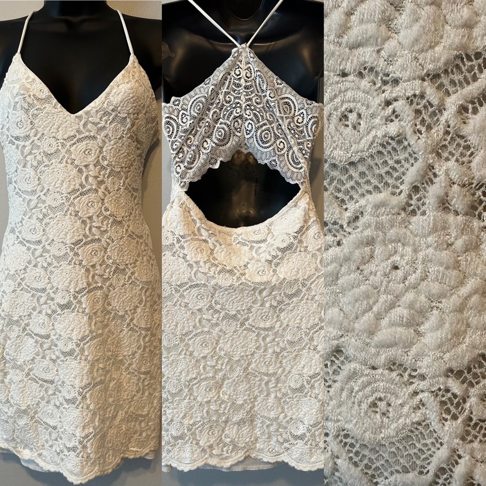 White dress size small